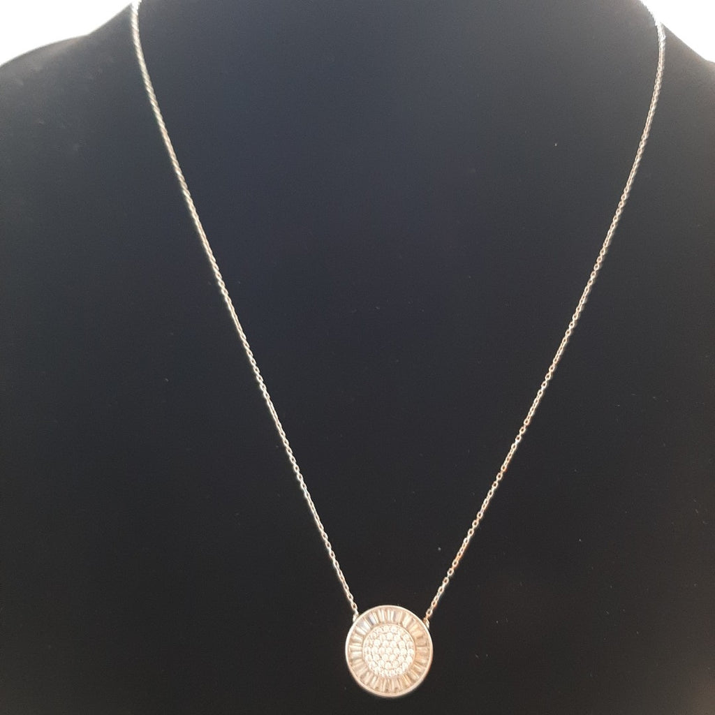 GARGANTILLA ORO BLANCO 14 K 3,00 GRMS (SEMINUEVO)