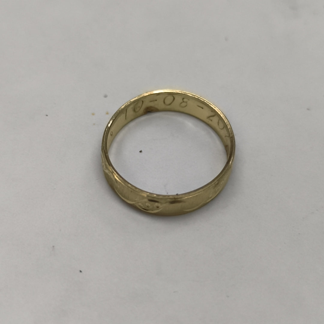 ARGOLLA ORO 10 K 1.3 GRMS (SEMINUEVO)