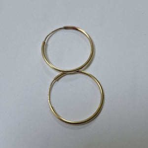 ARRACADAS PAR ORO 10 K 0.9 GRMS (SEMINUEVO)