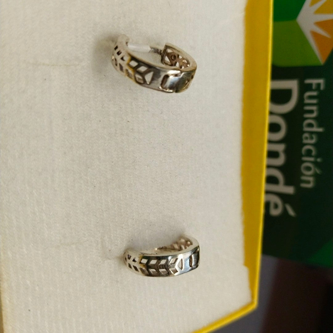 ARRACADAS PLATA .925 2.5 GR (NUEVO)