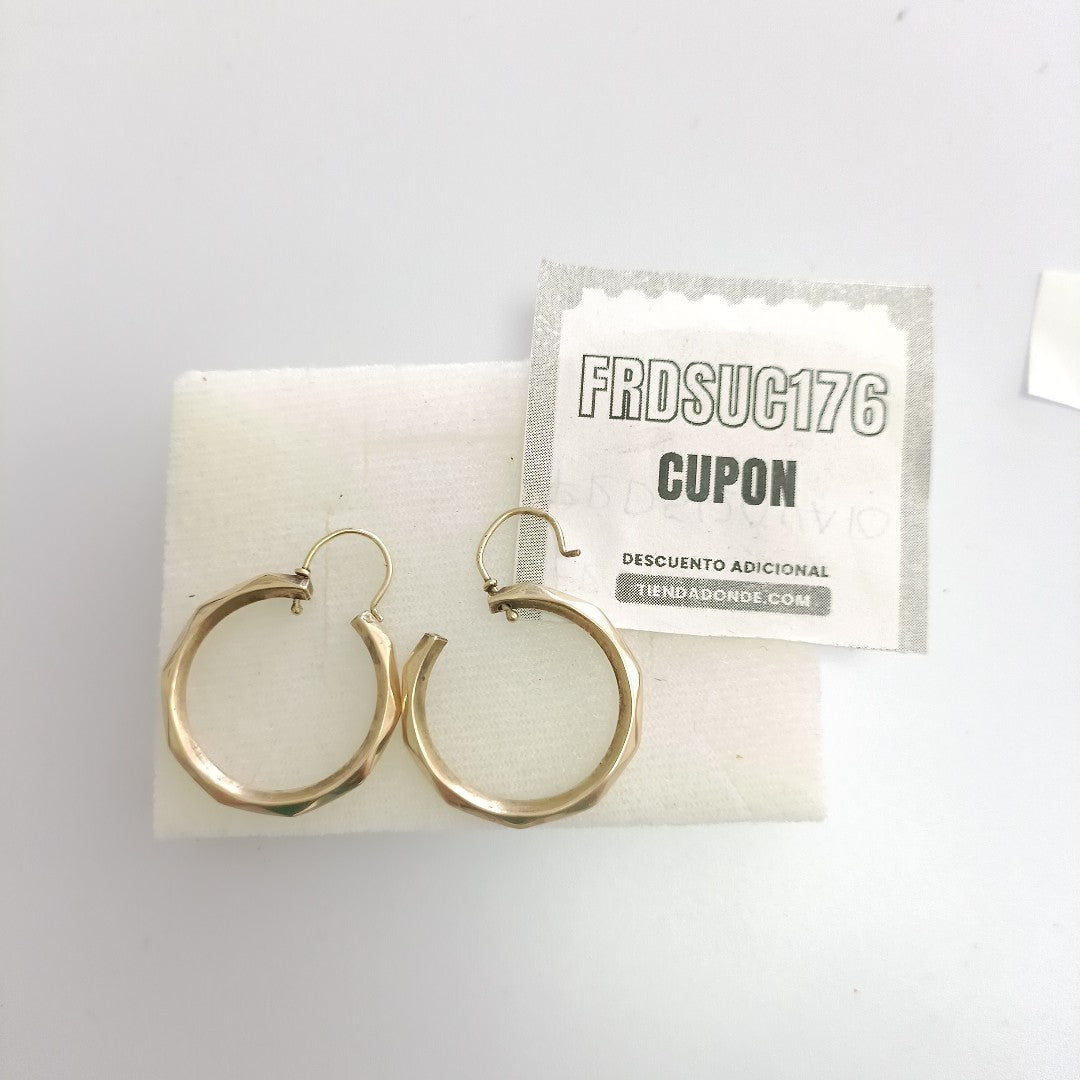 ARRACADAS PAR ORO 10 K 2,70 GRMS (SEMINUEVO)