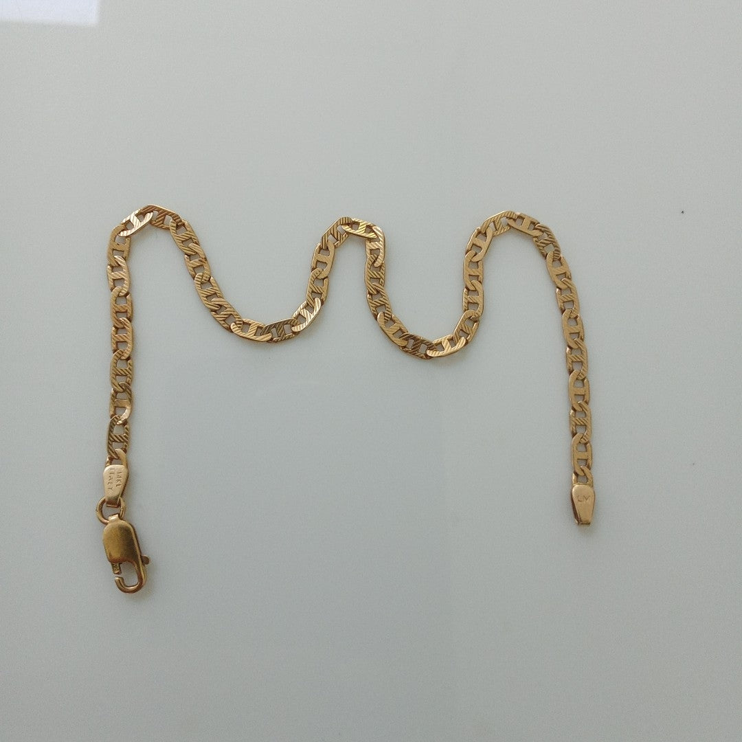 PULSERA ORO 14 K 3.4 GRMS (SEMINUEVO)