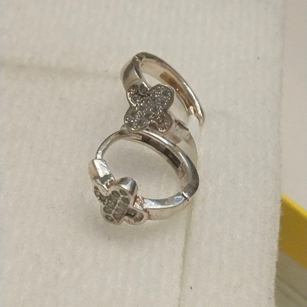 ARRACADAS C/CIRCONIAS PLATA .925 1.9 GR (NUEVO)