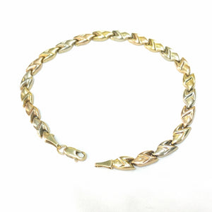 PULSERA ORO,ORO COMBINADO 14 K 5,20 GRMS (SEMINUEVO)