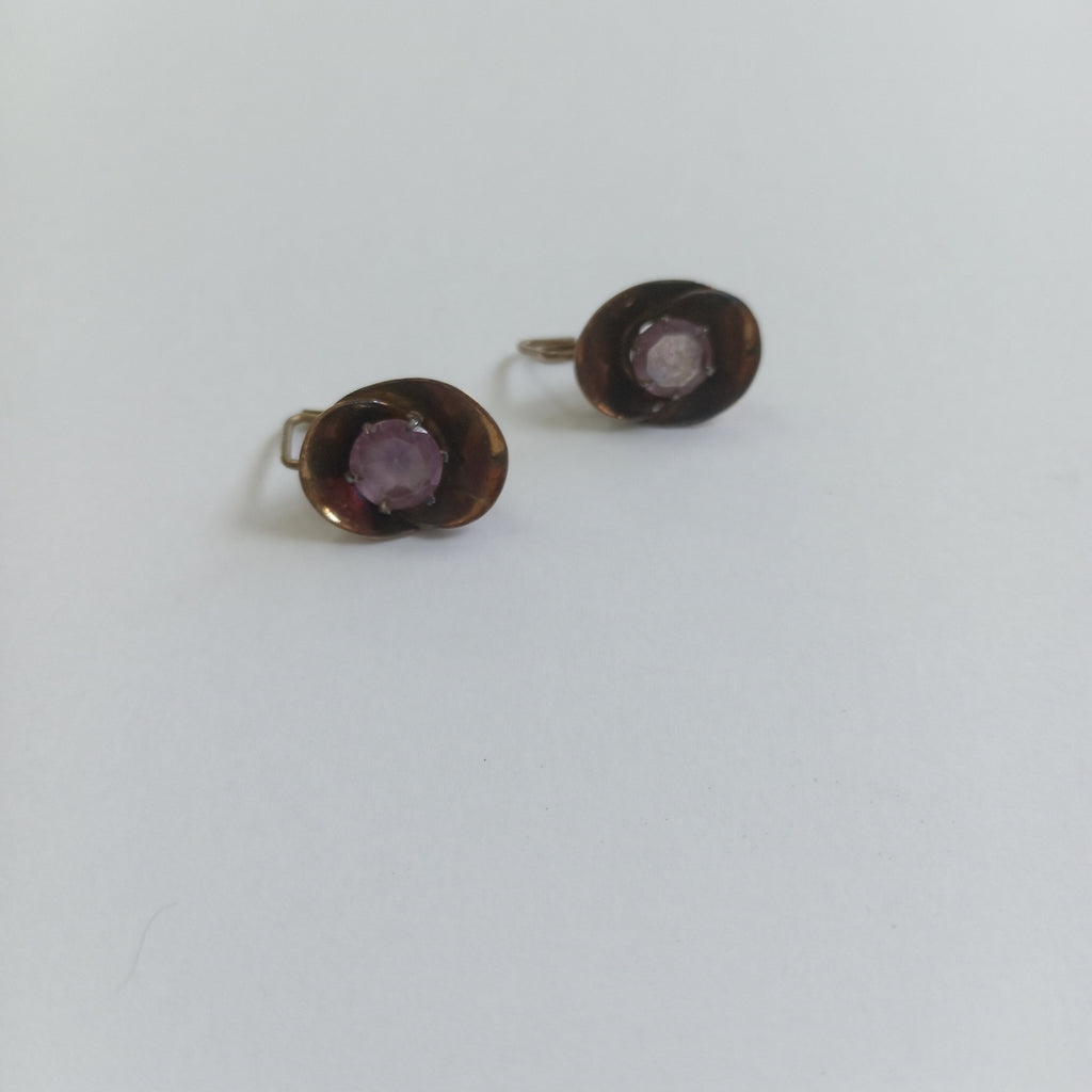 ARETES PAR ORO 10 K 3 GRMS (SEMINUEVO)