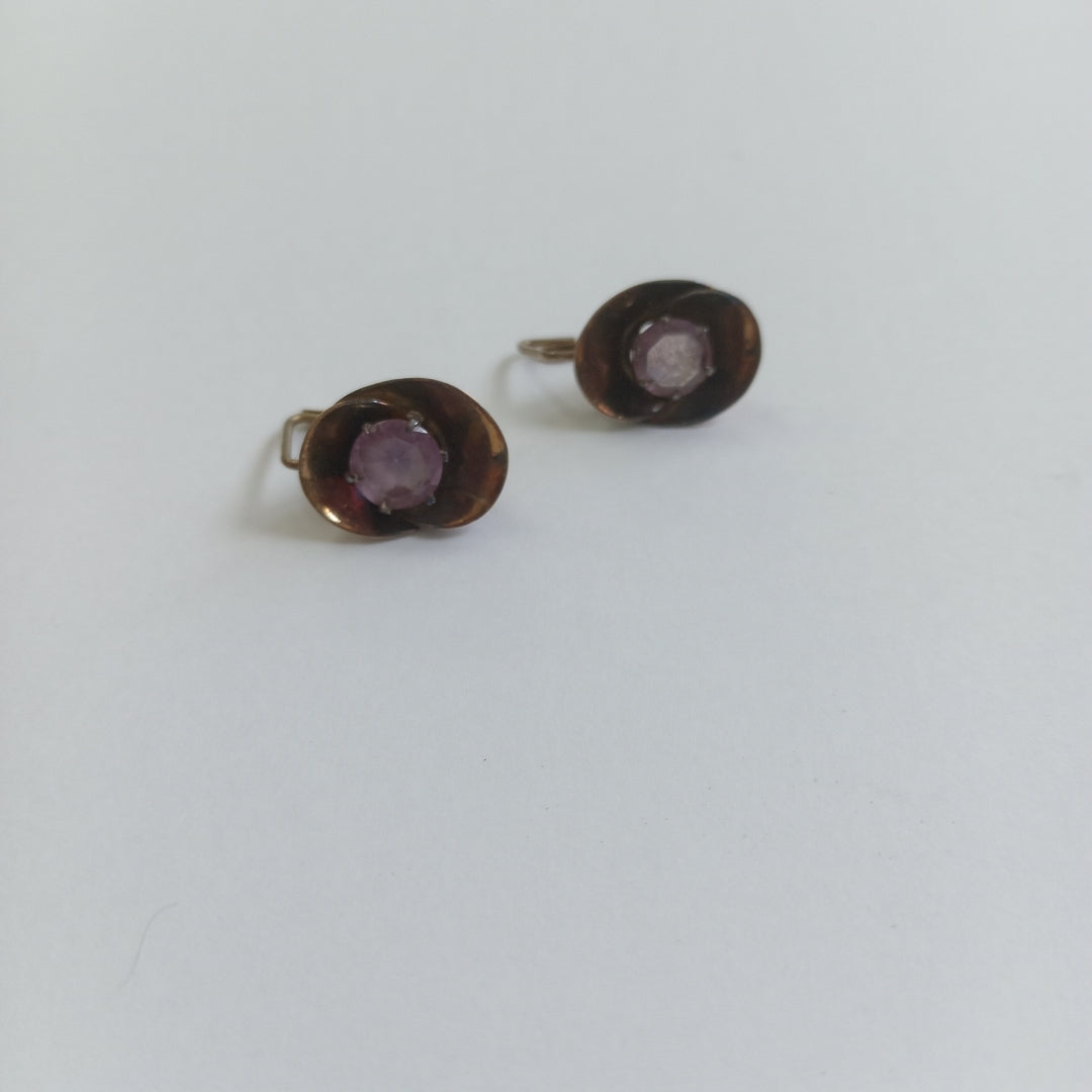 ARETES PAR ORO 10 K 3 GRMS (SEMINUEVO)