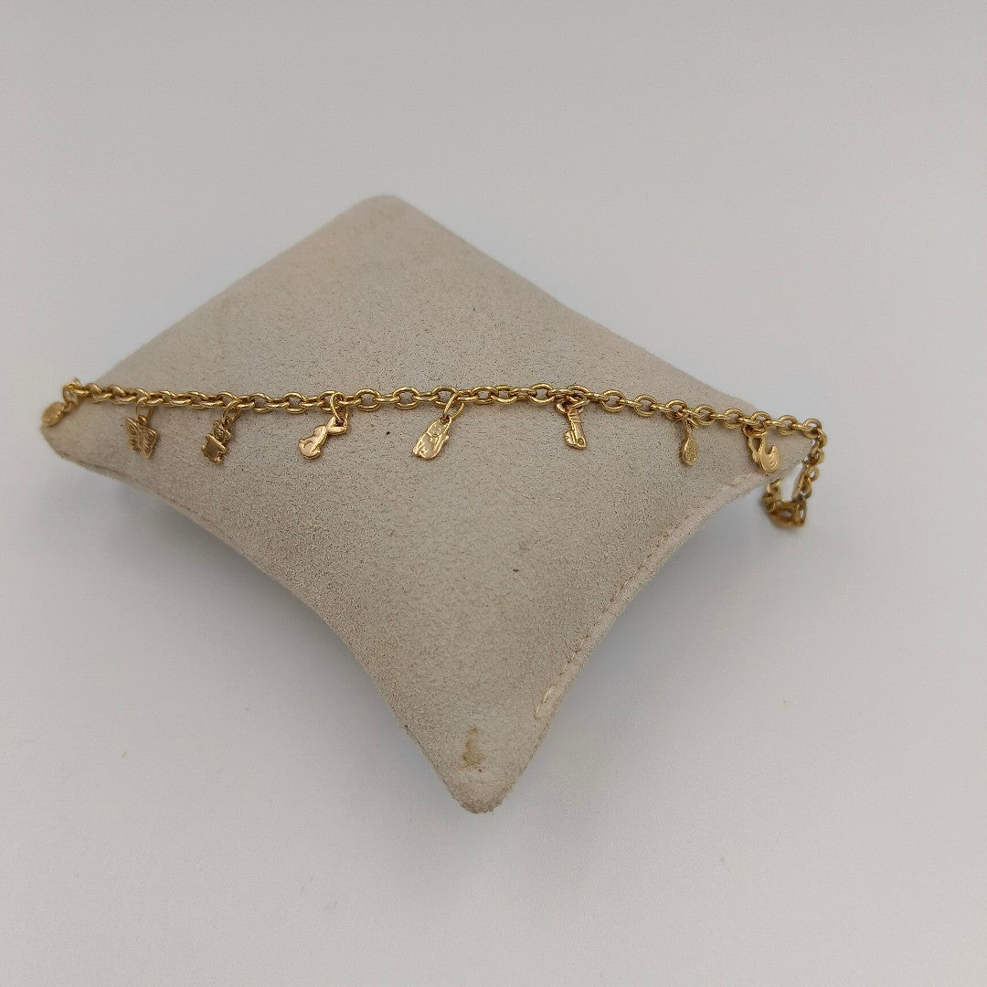 PULSERA ORO 14 K 6.2 GRMS (SEMINUEVO)