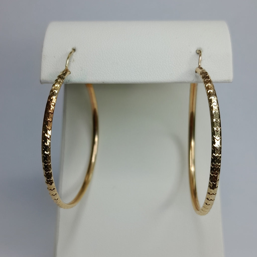 ARRACADAS PAR ORO 10 K 3.7 GRMS (SEMINUEVO)