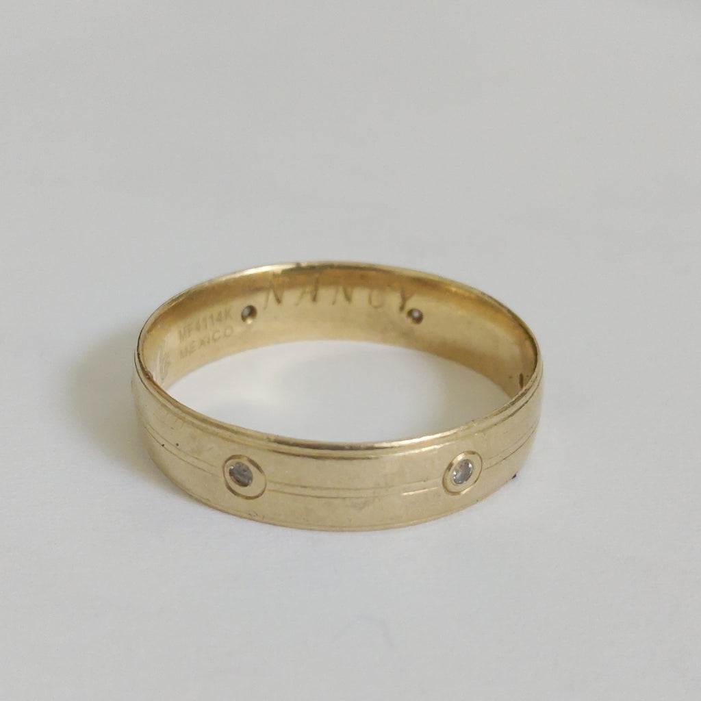 ARGOLLA ORO 14 K 4.5 GRMS (SEMINUEVO)