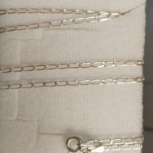 CADENA TEJIDO ESLABONES PLATA .925 60 CM 3 GR (NUEVO)