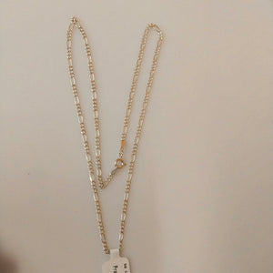 CADENA TEJIDO 3X1 PLATA .925 50 CM 4.3 GR (NUEVO)