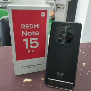 CELULAR XIAOMI REDMI NOTE 15 PRO 25100RA69G (2025) 256 GB 8 GB RAM (SEMINUEVO)