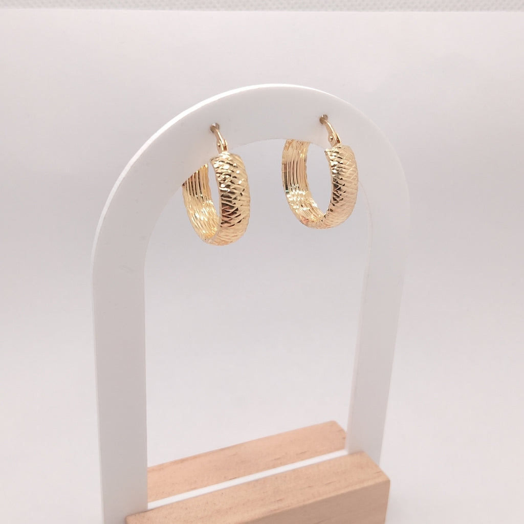 ARRACADAS PAR ORO 14 K 4,10 GRMS (SEMINUEVO)