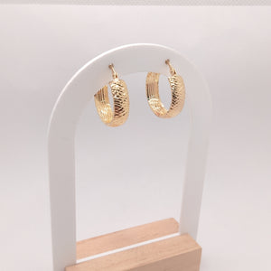ARRACADAS PAR ORO 14 K 4,10 GRMS (SEMINUEVO)