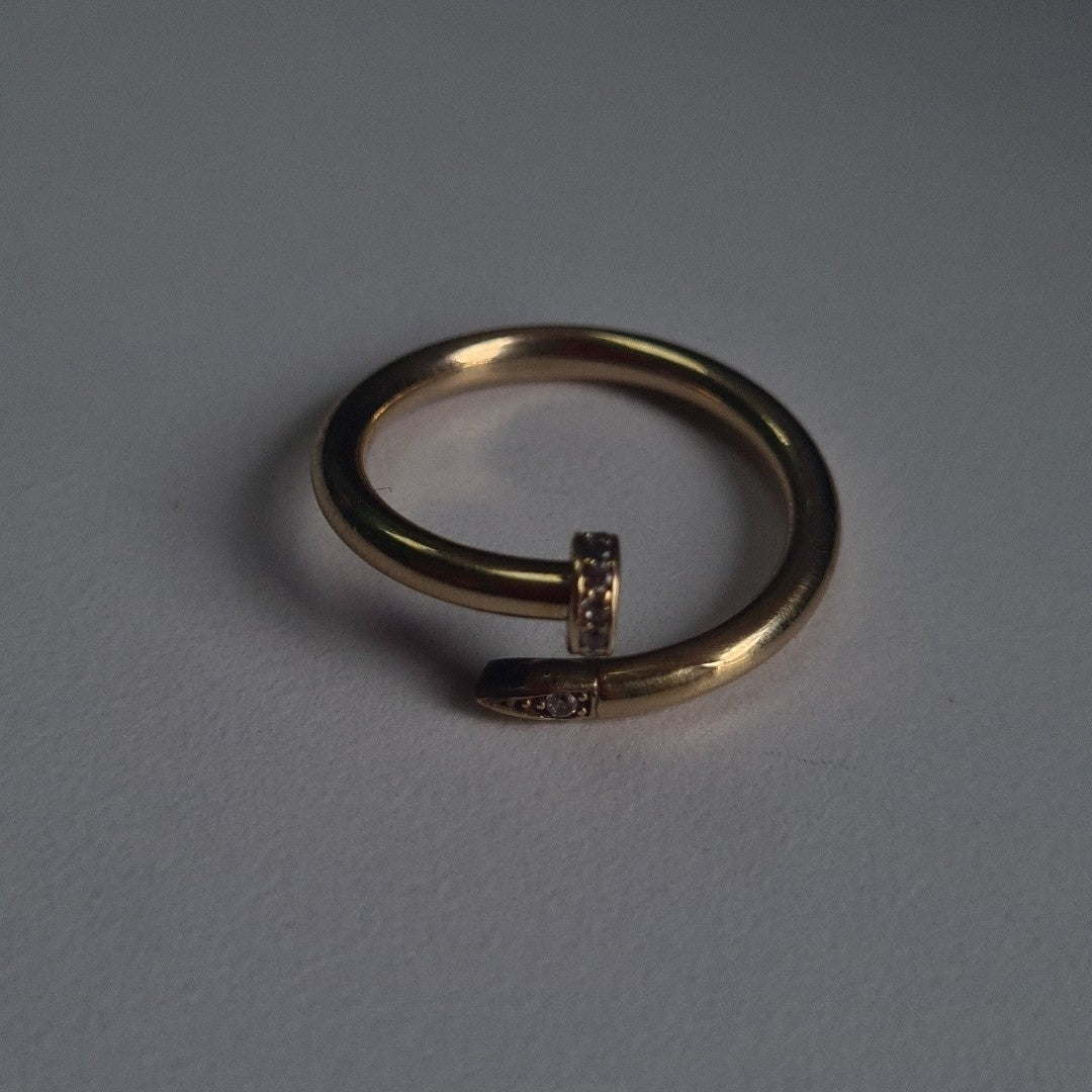 ANILLO ORO 10 K 3.2 GRMS (SEMINUEVO)