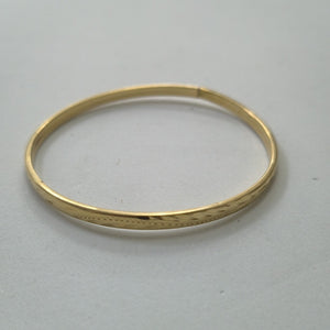PULSERA RIGIDA ORO 10 K 4,80 GRMS (SEMINUEVO)