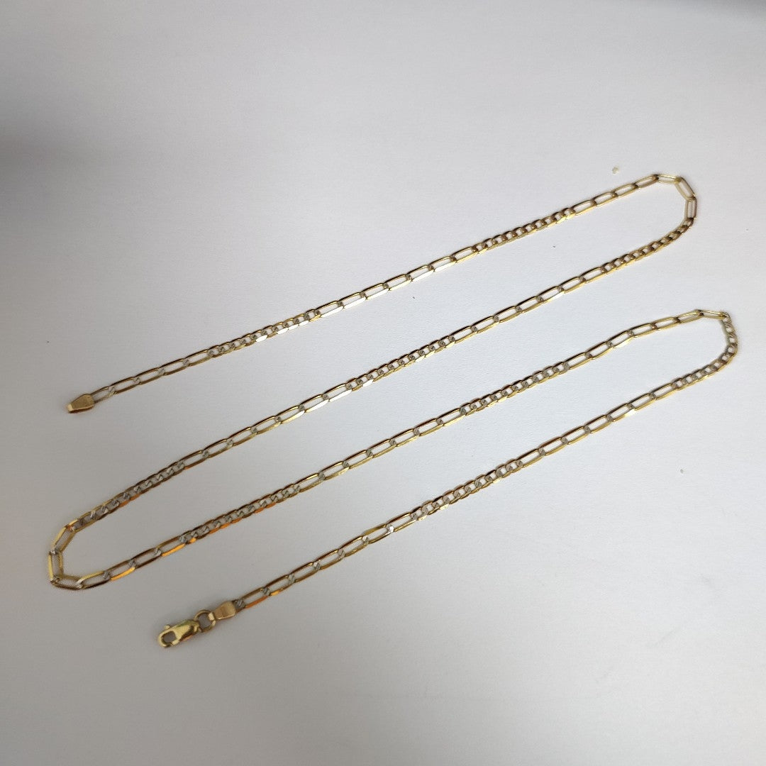 CADENA ORO,RODIADO 14 K 4,70 GRMS (SEMINUEVO)
