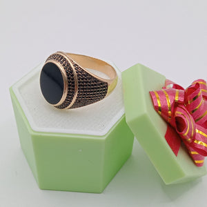 ANILLO ORO 14 K 9.3 GRMS (SEMINUEVO)