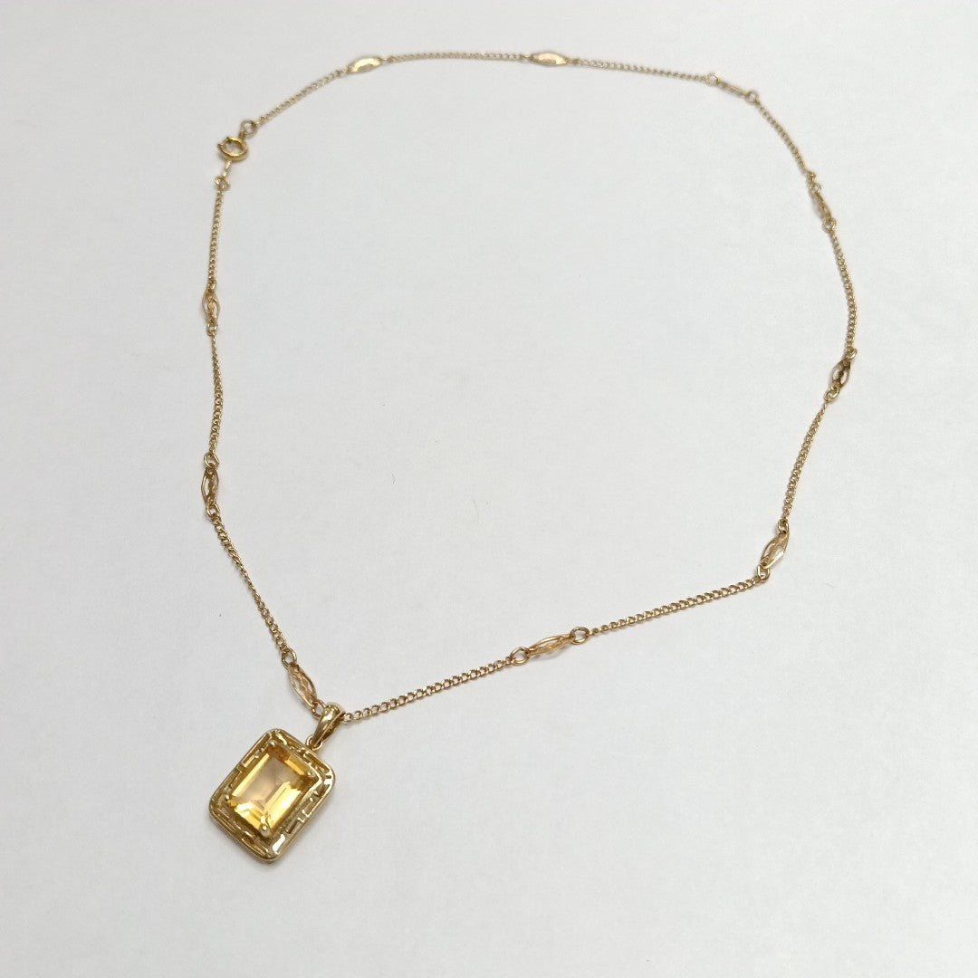 CADENA,DIJE ORO 14 K 3,80 GRMS (SEMINUEVO)