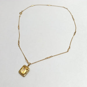 CADENA,DIJE ORO 14 K 3,80 GRMS (SEMINUEVO)