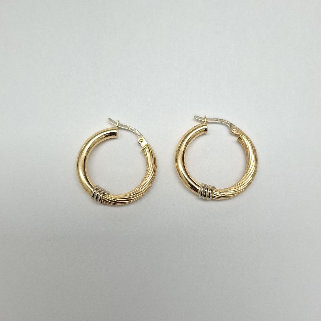 ARRACADAS PAR ORO 14 K 2,60 GRMS (SEMINUEVO)