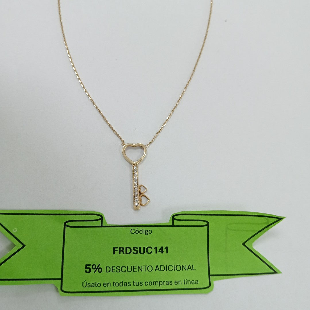 COLLAR ORO 10 K 1.9 GRMS (SEMINUEVO)