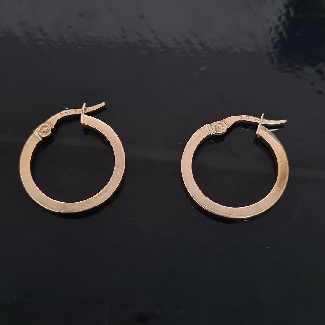 ARETES PAR ORO 10 K 3 GRMS (SEMINUEVO)