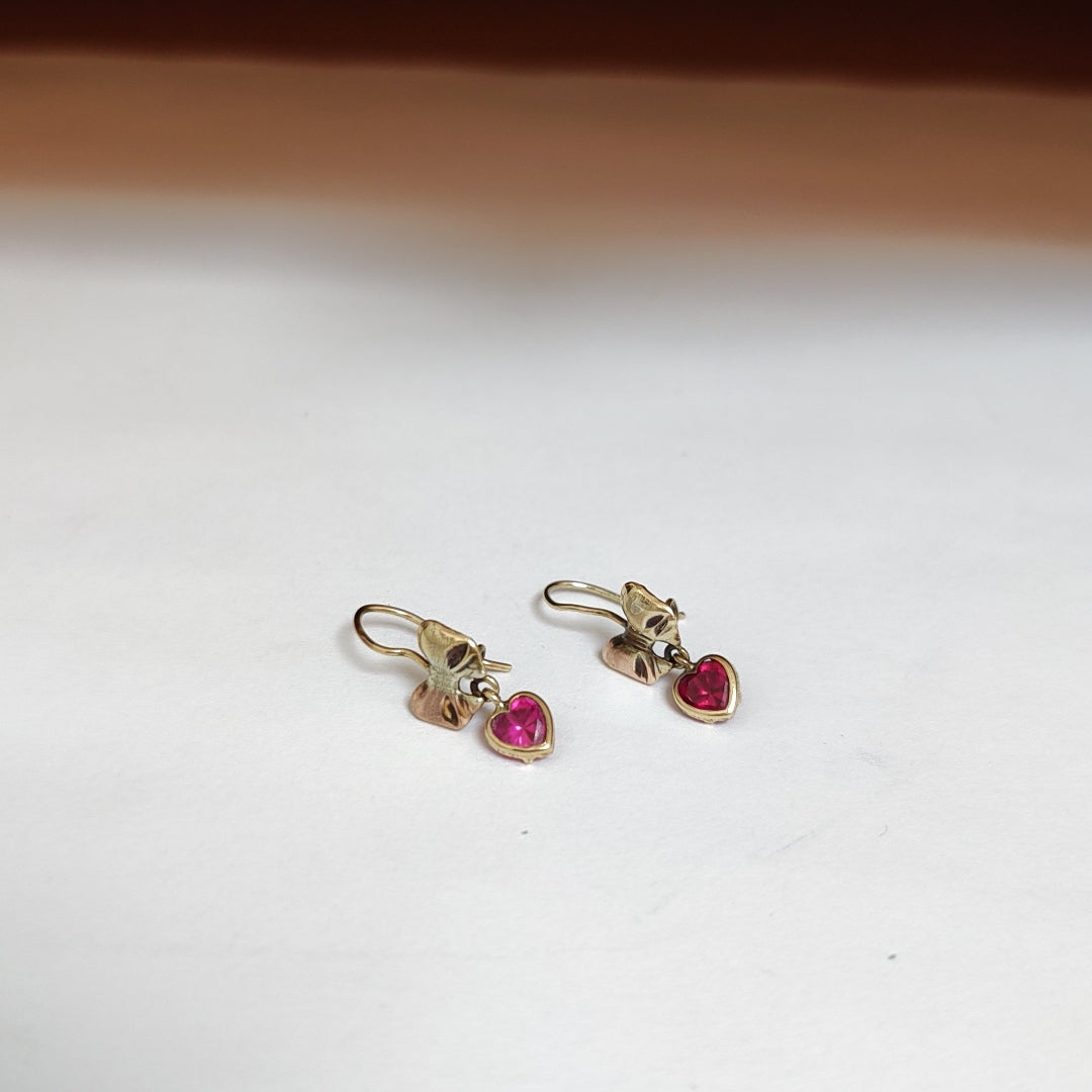 ARETES PAR ORO 10 K 1,70 GRMS (SEMINUEVO)