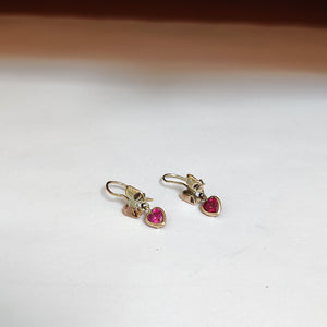 ARETES PAR ORO 10 K 1,70 GRMS (SEMINUEVO)