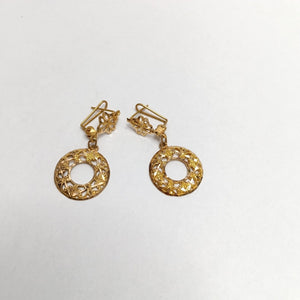 ARETES PAR ORO 8 K 2,90 GRMS (SEMINUEVO)