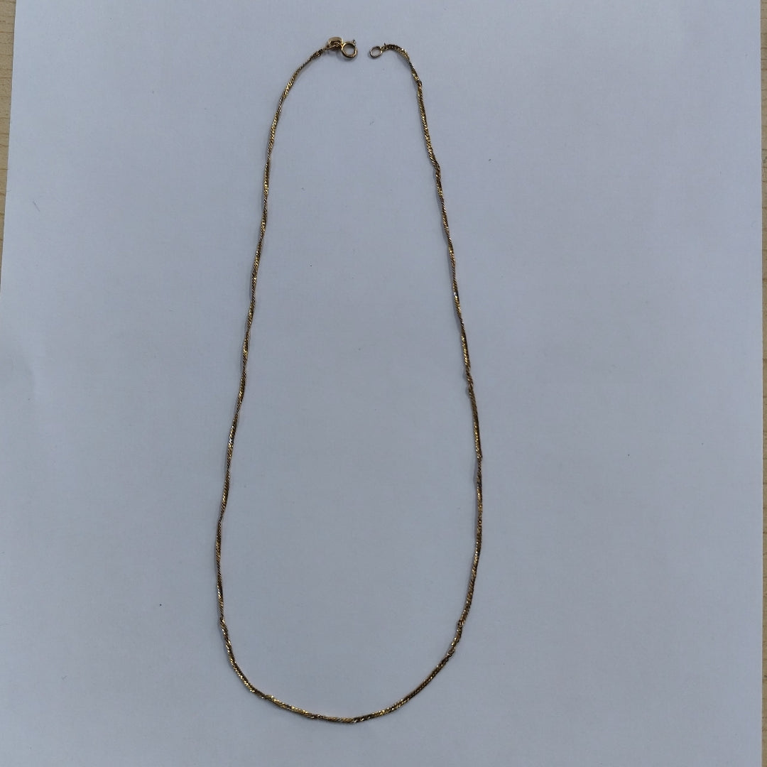 CADENA ORO 14 K 0.8 GRMS (SEMINUEVO)