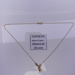 GARGANTILLA ORO 14 K 1.4 GRMS (SEMINUEVO)