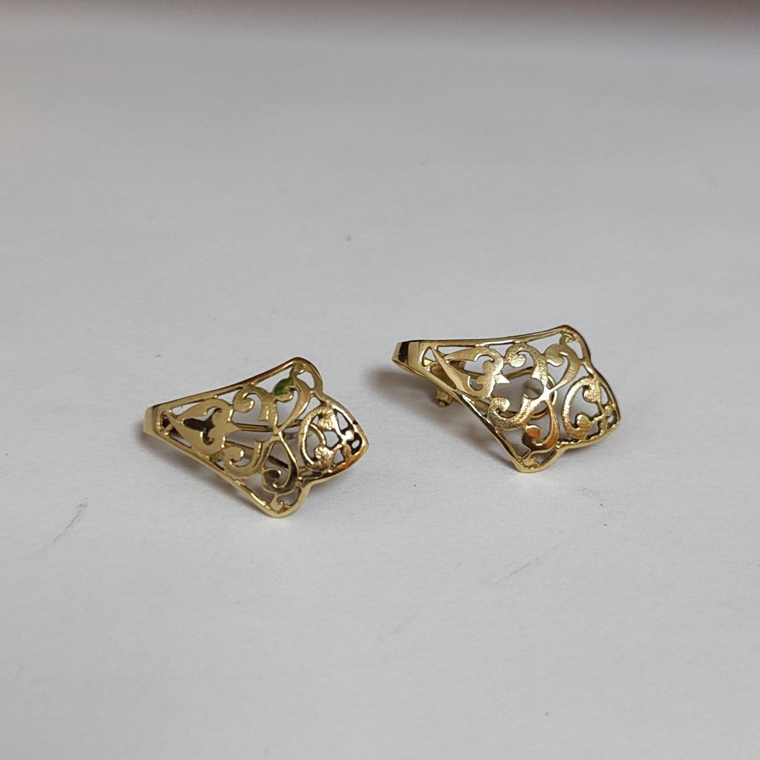 ARETES PAR ORO 14 K 3,20 GRMS (SEMINUEVO)