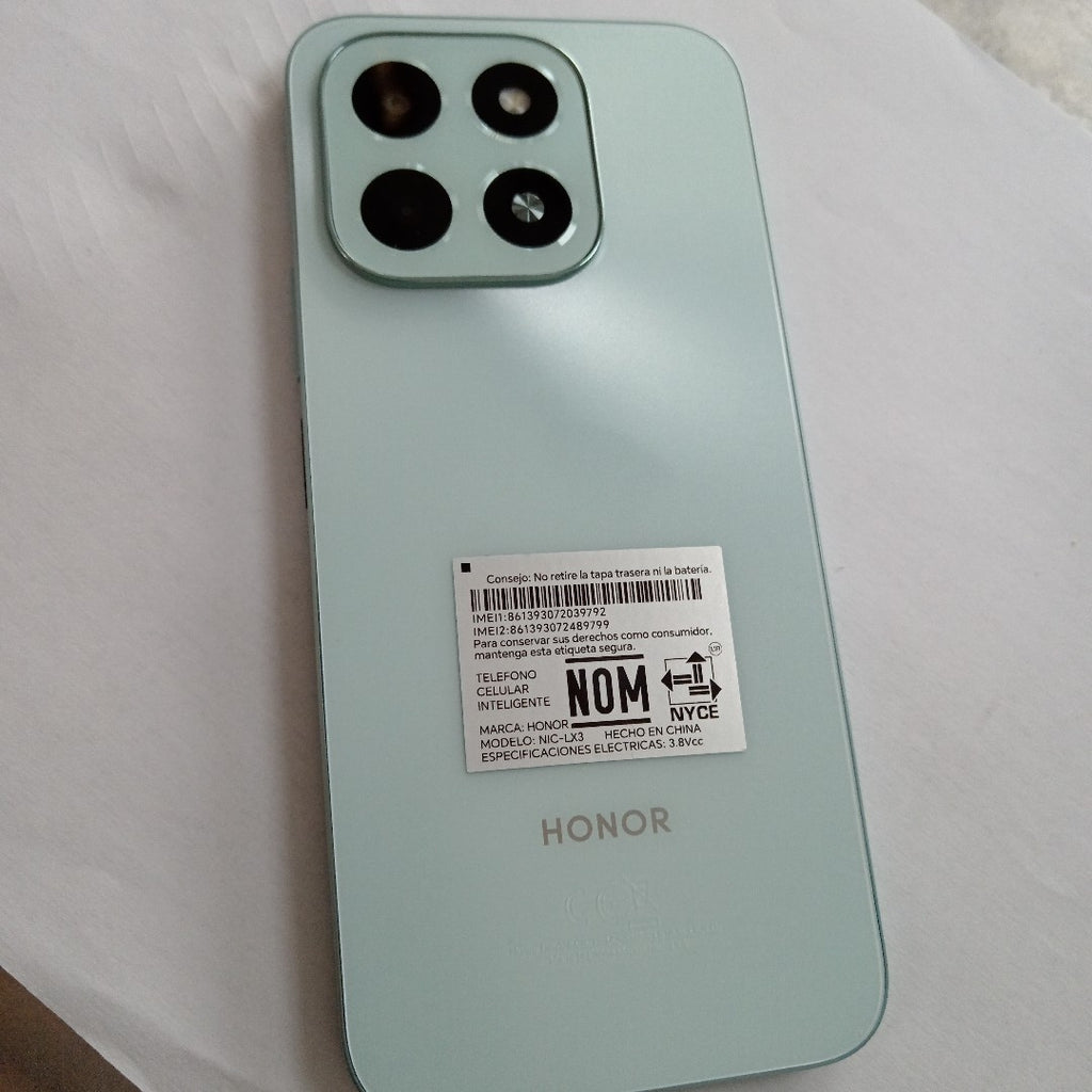 CELULAR HONOR X6C NIC-LX3 (2025) 256 GB 6 GB RAM (SEMINUEVO)
