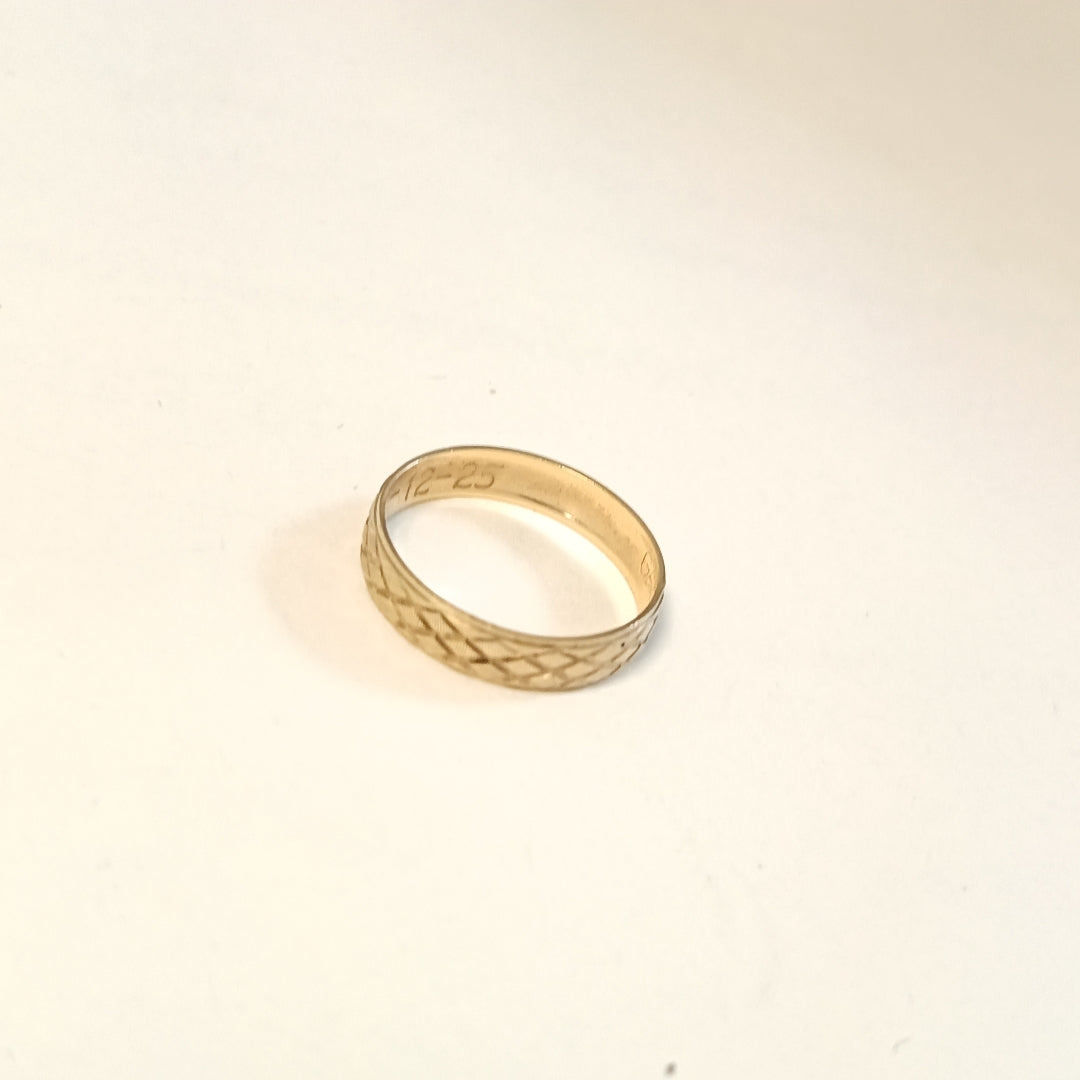 ARGOLLA ORO 10 K 1.1 GRMS (SEMINUEVO)