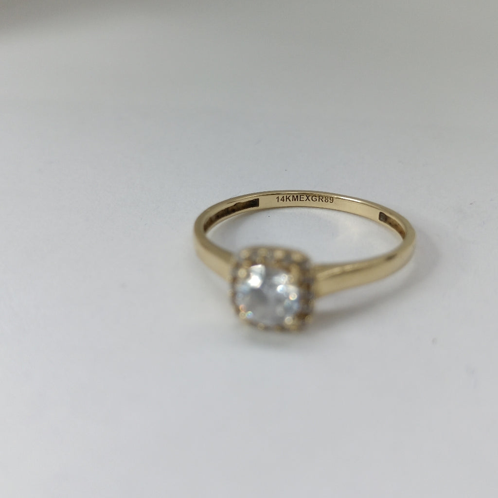 SOLITARIO ORO 14 K 1.9 GRMS (SEMINUEVO)