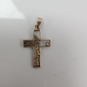 CRUZ ORO 14 K 1.7 GRMS (SEMINUEVO)