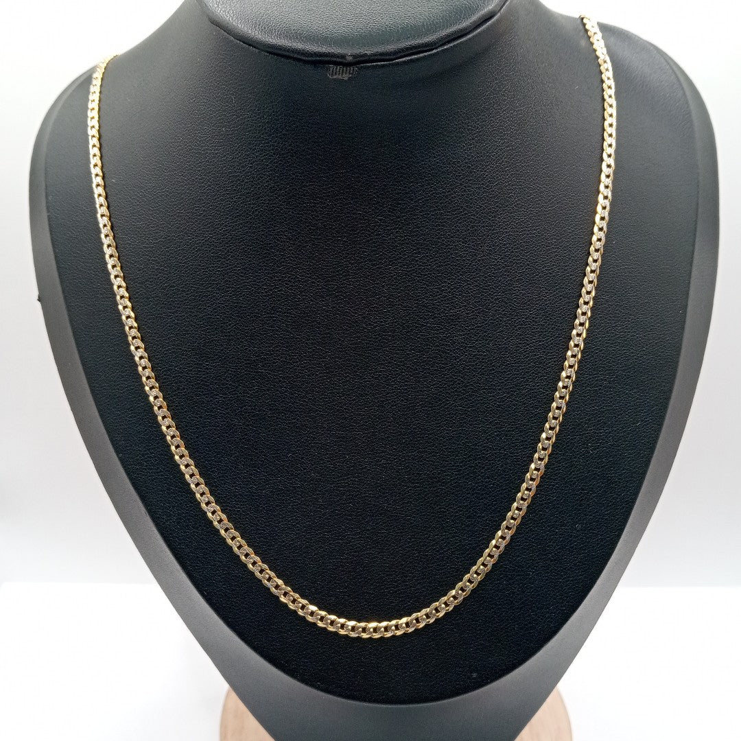 CADENA ORO, RODIADO 14 K 9.9 GRMS (SEMINUEVO)