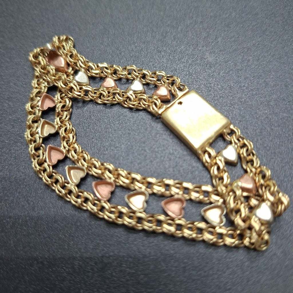 PULSERA ORO 10 K 13.8 GRMS (SEMINUEVO)