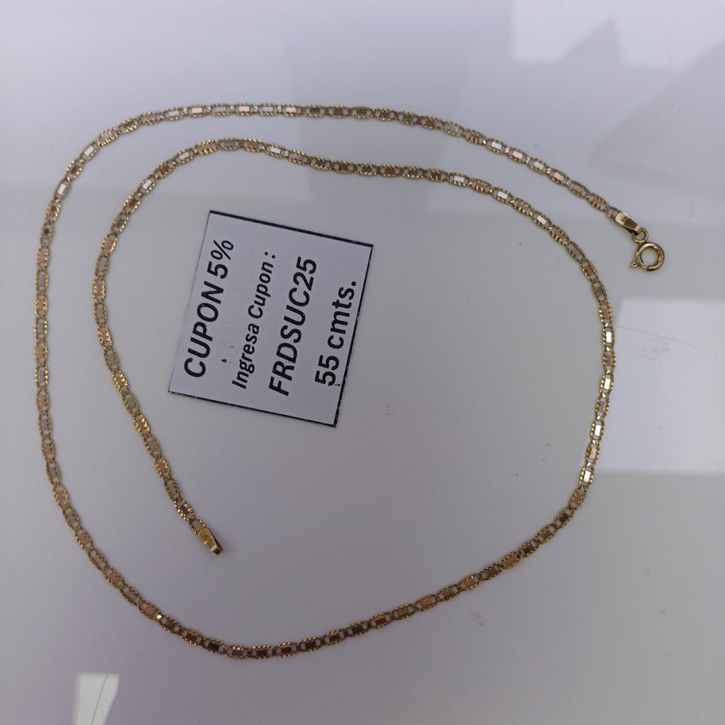 CADENA ORO 14 K 5,40 GRMS (SEMINUEVO)