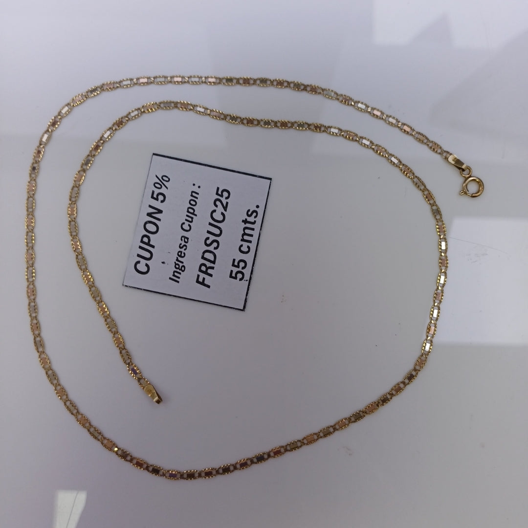 CADENA ORO 14 K 5,40 GRMS (SEMINUEVO)