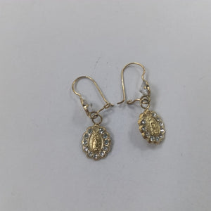 ARETES PAR ORO 10 K 1,00 GRMS (SEMINUEVO)