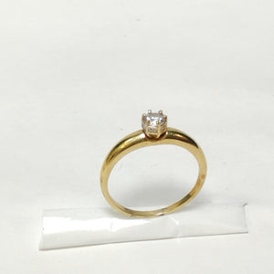 SOLITARIO ORO 14 K 3.4 GRMS (SEMINUEVO)