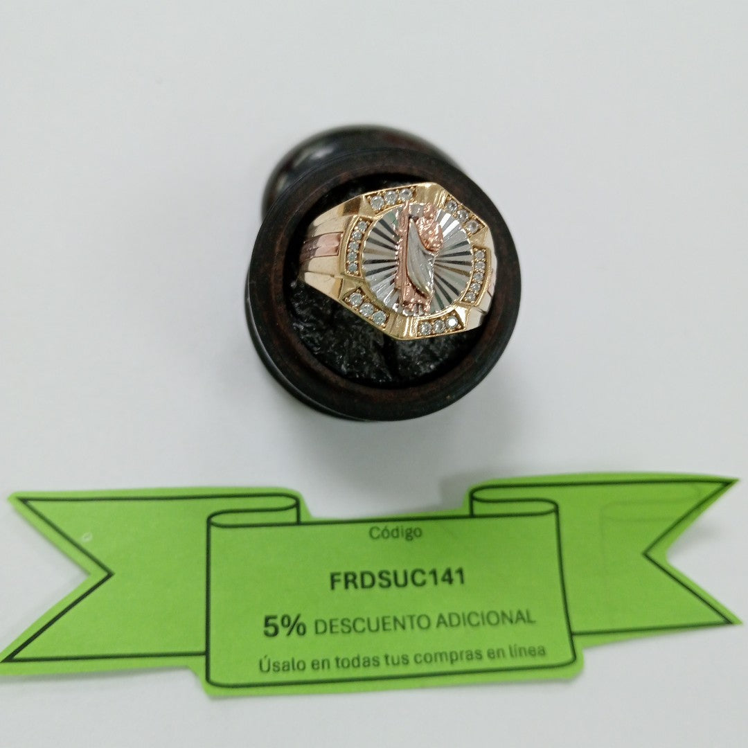 ANILLO ORO 10 K 6.9 GRMS (SEMINUEVO)