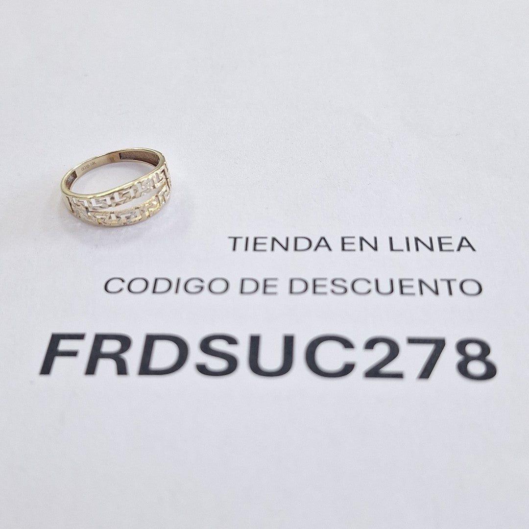 ANILLO ORO 10 K 1.2 GRMS (SEMINUEVO)
