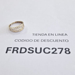 ANILLO ORO 10 K 1.2 GRMS (SEMINUEVO)