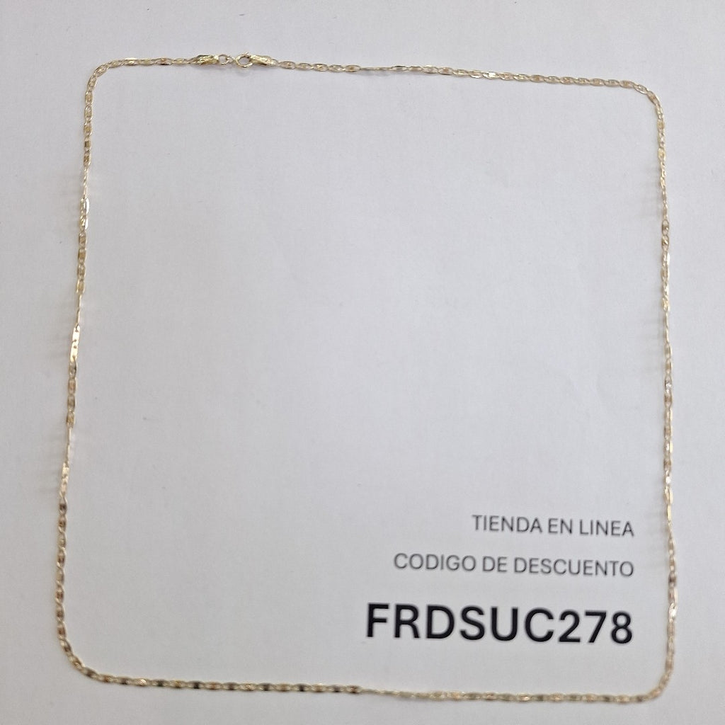 CADENA ORO 10 K 2.6 GRMS (SEMINUEVO)