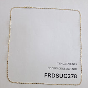 CADENA ORO 10 K 2.6 GRMS (SEMINUEVO)