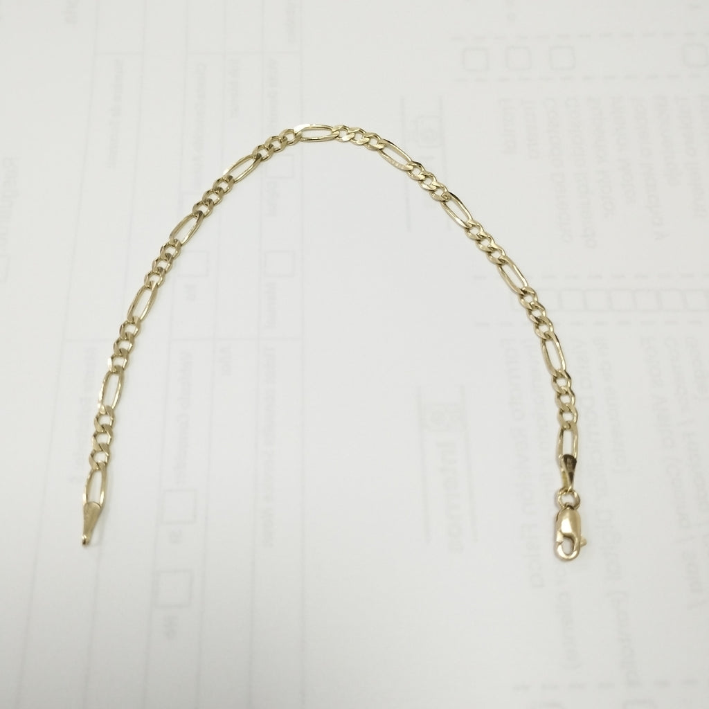 PULSERAS 3X1 ORO 14K 18 CM 2.9 GR (NUEVO)