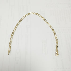 PULSERAS 3X1 ORO 14K 18 CM 2.9 GR (NUEVO)